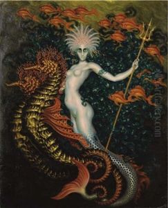 Amphitrite by Nicolai Konstantinovich Kalmakov