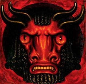 Minotaurus (minotaur) by Nicolai Konstantinovich Kalmakov