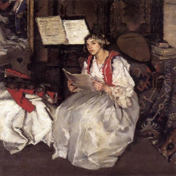 Madchen Im Musikzimmer - view 1