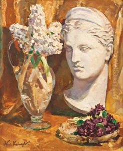 Bust Ve Naturmort by Naci Kalmukoglu