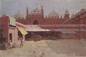 The Red Fort, India by Ivan Leonardovich Kalmykov