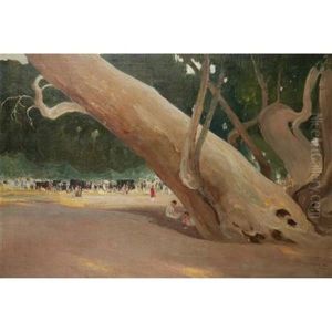 In The Shade Of Giants, California by Ivan Leonardovich Kalmykov
