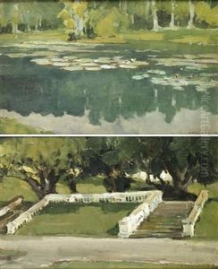 Crimean Views (+ Another, Similar; 2 Works) by Ivan Leonardovich Kalmykov