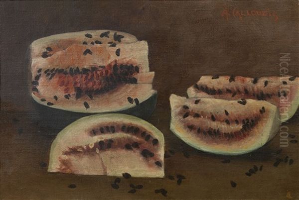 Still Life With Watermelon - view 1