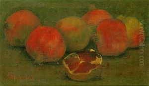 Still Life With Pomegranates by Alexandre Kaloudis