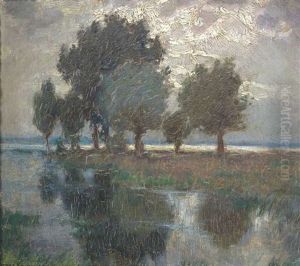 Russische Landschaft by Petras Kalpokas