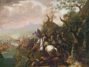 Ein Kavalleriegefecht Wahrend Der Belagerung Von Belgrad