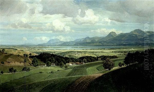 Blick In Den Chiemgau, Mit Dem Chiemsee - view 1