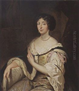 Portrait Of Maria Mancini by Max Kaltenmoser