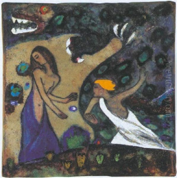 Brunhild, Siegfried Und Der Drache - view 1
