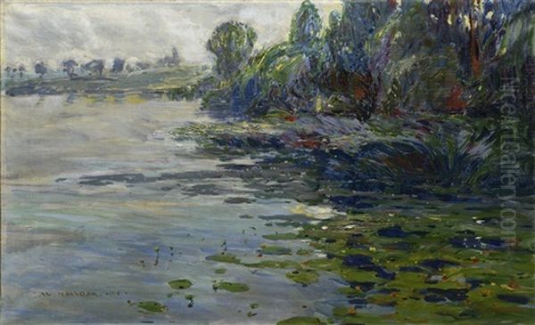 Landscape With A Pond - view 1