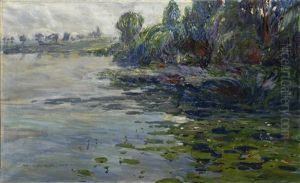 Landscape With A Pond Landscape With A Pond