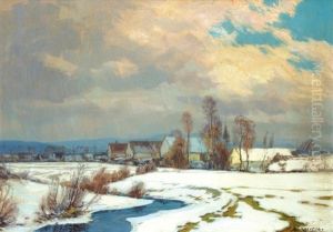 Zimni Krajina by Alois Kalvoda
