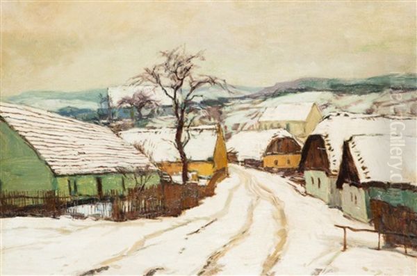 Dorf Im Winter - view 1