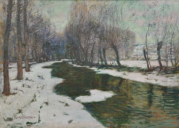 Creek In Winter - view 1