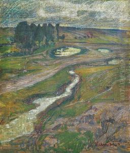 On The Sunken Road by Alois Kalvoda