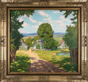 Summer Day In The Village by Alois Kalvoda