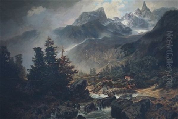 Mountains, In The Inntal - view 1