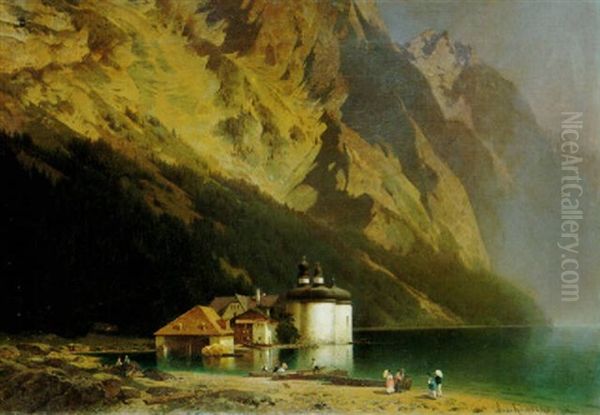 Der Konigssee Mit St. Bartholoma - view 1