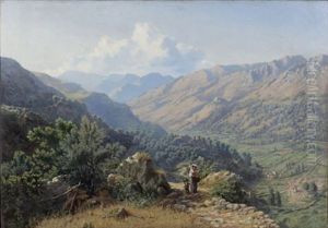 Italienische Gebirgslandschaft - Sabiner Berge