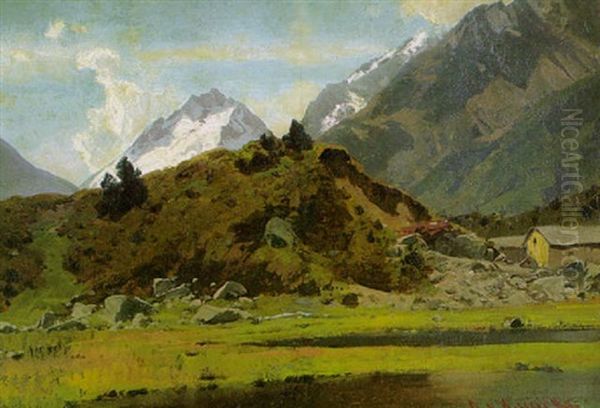Spatsommerliche Alpenlandschaft - view 1
