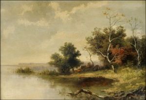 A Still Cove by Lev L'vovich Kamenev