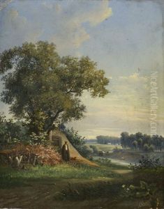Flusslandschaft Flusslandschaft