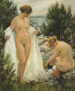 Nudes By A Lake Nudes By A Lake