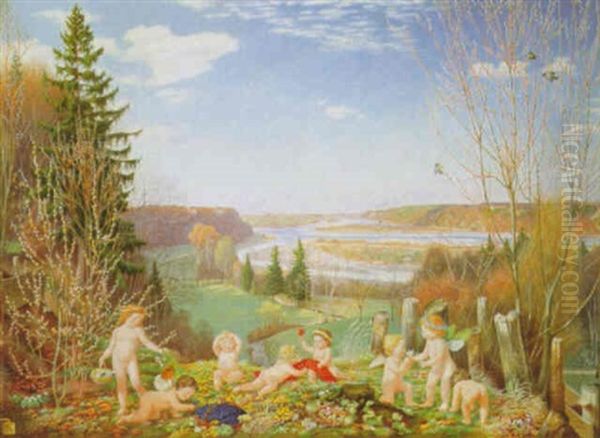 Fruhling In Der Isarauen - view 1