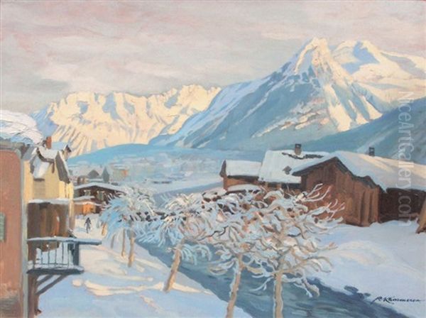 Matin Glace A Davos - view 1