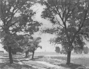 Blick Von Teltow Nach Zehlendorf by Robert Kaemmerer