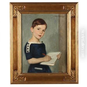 A Portrait Of Wolfgang by Arthur Kampf