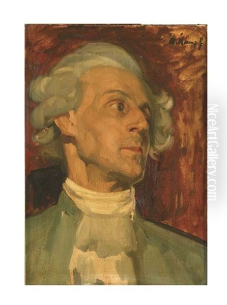 Portrait Hans Hermann Von Katte(?) - view 1