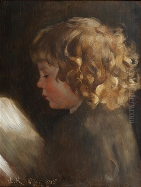 Portrait Study Of A Child - view 1