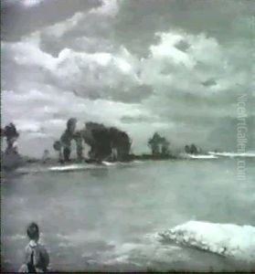 Madchen Am Rhein by Arthur Kampf