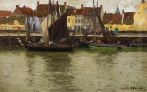 Segelboote Am Hafen Segelboote Am Hafen