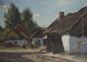 Sommer An Der Landstrase by Eugen Kampf