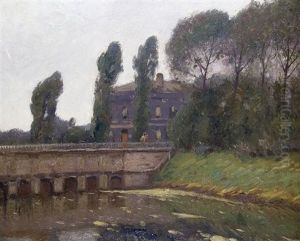 Das Blaue Haus by Eugen Kampf