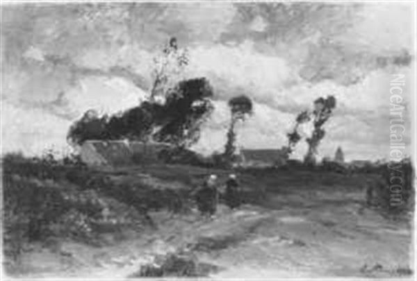 Landschaft Mit Einem Dorf - view 1