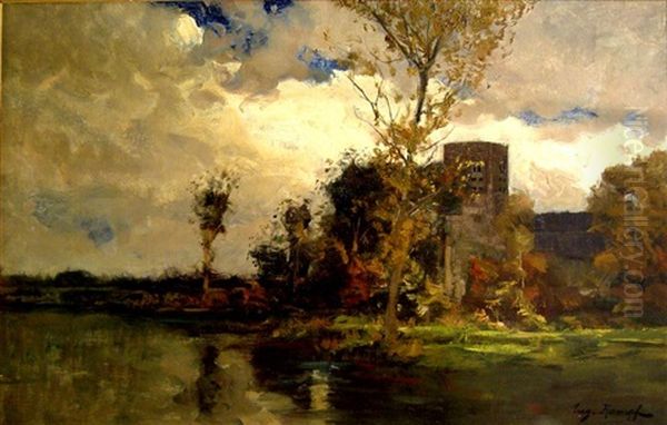Herbstliche Landschaft Bei Zons - view 1