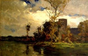 Herbstliche Landschaft Bei Zons Herbstliche Landschaft Bei Zons