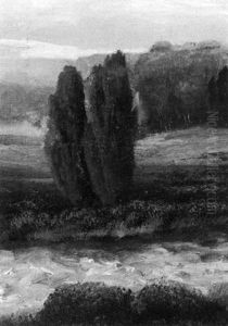 Heidelandschaft by Eugen Kampf