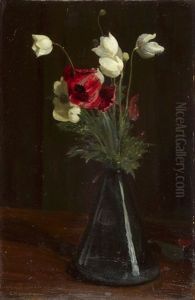 Fruhlingsblumen by Gustav Kampmann