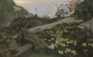 Kaukasische Berglandschaft