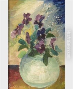 Pansies by Ole Kandelin