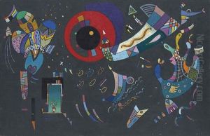 Oil On Panel by Wassily Kandinsky