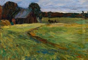Rural Landscape by Wassily Kandinsky