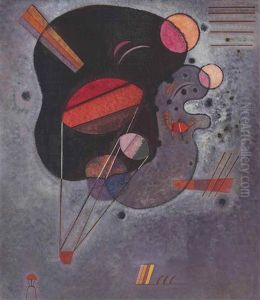 Schwebender Druck by Wassily Kandinsky