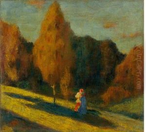 Im Herbst (herbsttage) by Wassily Kandinsky