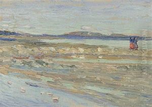 Tunis-strand by Wassily Kandinsky